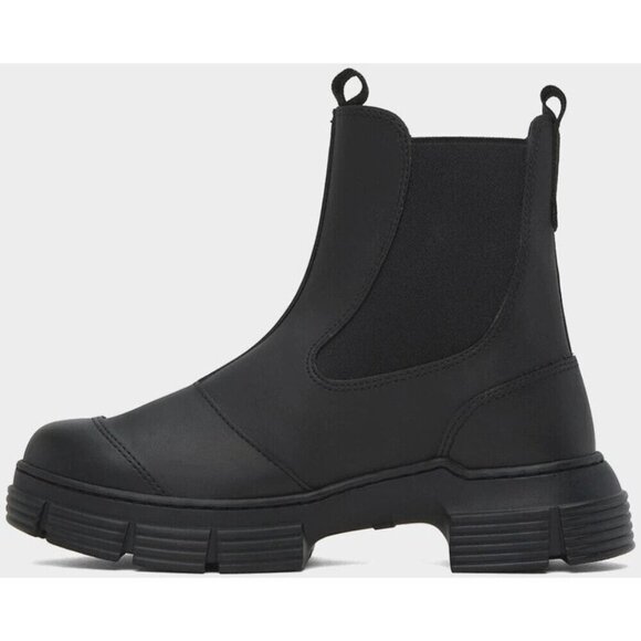 Ganni Black Ankle Boots - Picture 14 of 14